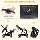 preview thumbnail 20 of 24, Double Stroller Track Tandem Stroller for Infant and Toddler