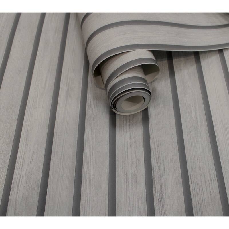 Faux Wood Slat Unpasted Wallpaper – 396in x 20.8in