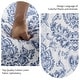 preview thumbnail 97 of 102, 29'' W Pattern Floral Swivel Manual Push Back Recliner Glider Chair