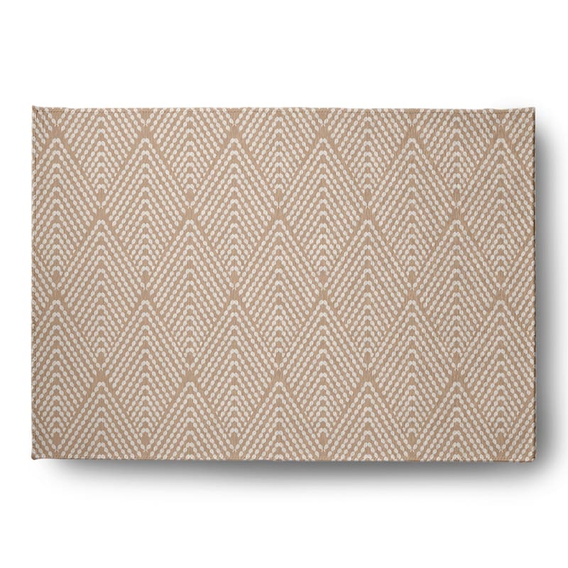 Lifeflor Diamond Spring Chenille Rug - 5' x 7' - Basswood Brown