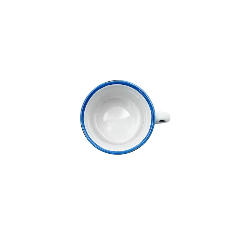 Tinware Espresso Mugs, Set of 4