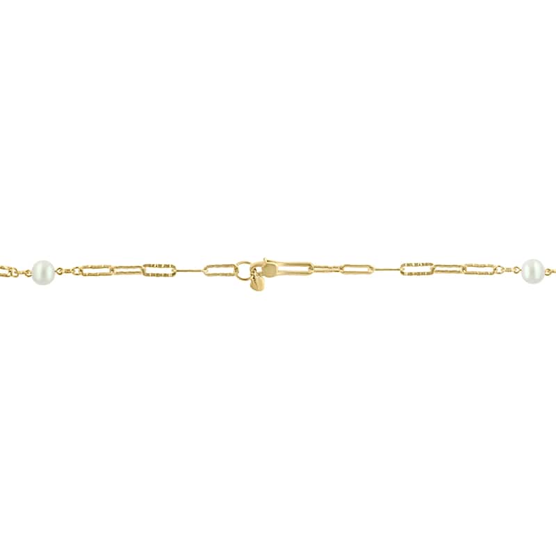 EFFY Gold over Sterling Silver Fresh Water Pearl Necklace - 36 Inch