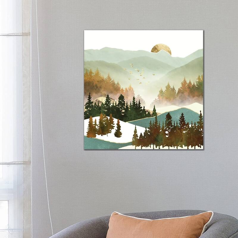 iCanvas "Fall Morning" by SpaceFrog Designs Canvas Print - 26x26x1.5