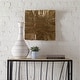 preview thumbnail 1 of 6, Shape Brass Wall Decoration - 19"