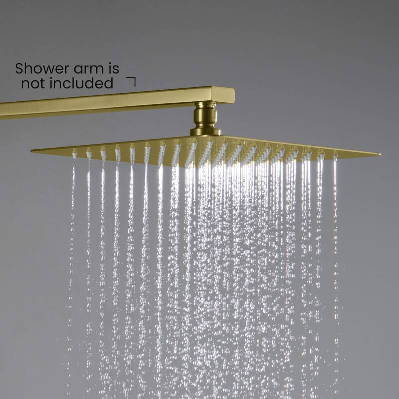 Cube 10" Metal Ultra Thin Profile Rain Shower Head 1.75 GPM