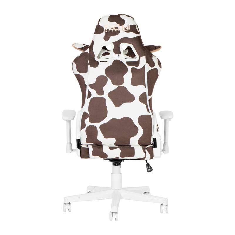 TS85 COW Print LUXX Series Gaming Chair