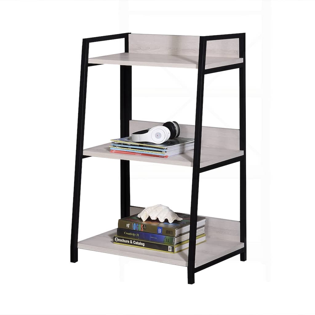 Versatile Wooden Bookshelf with Open Compartments