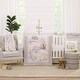 preview thumbnail 1 of 3, Disney Classic Pooh Naturally Friends 3 Piece Nursery Crib Bedding Set