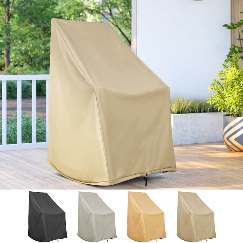 SnugShield Waterproof Rocking Chair Cover 45.25"H x 34.25"D x 27.25"W