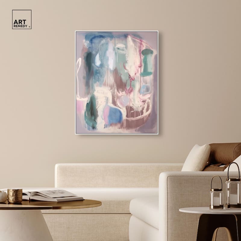 Silk and Satin I Canvas by Art Remedy