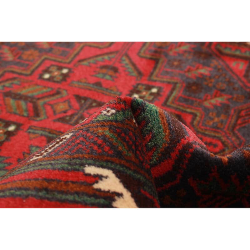 Teimani Red Rug 3'0" x 4'8" - 3'0 x 4'8