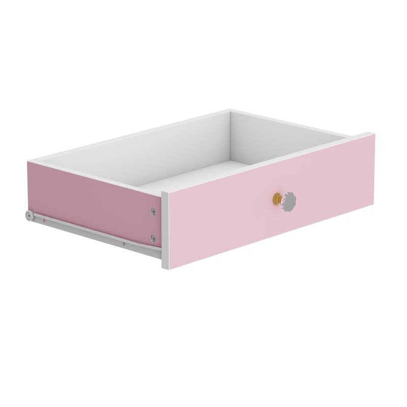 Vanity Desk with LED Lighted Mirror, Makeup Vanity Table with Drawers, Shelves and Stool