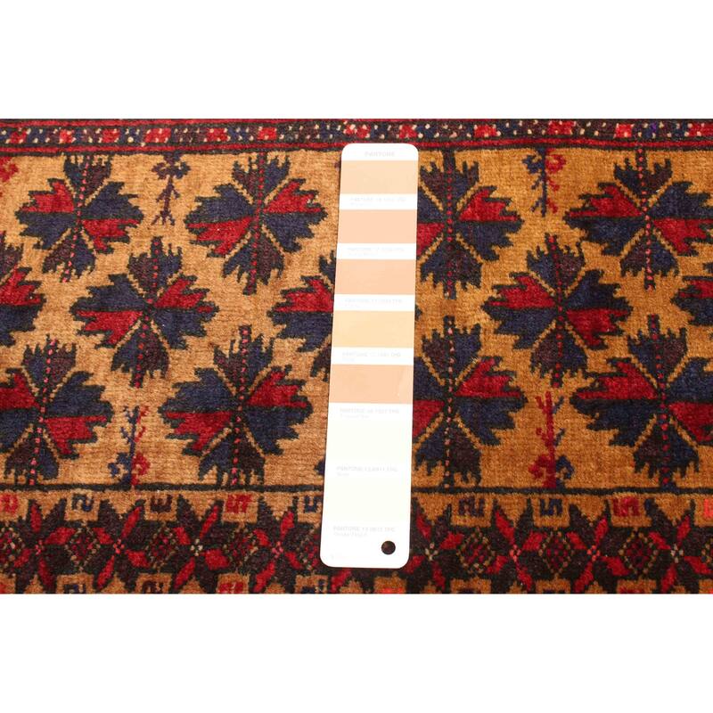 ECARPETGALLERY Hand-knotted Teimani Tan Wool Rug - 2'7 x 4'4