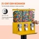 preview thumbnail 12 of 19, VEVOR Commercial Vending Machine, Triple Compartment Candy Dispenser with Iron Stand, Gumball and Candy Machine