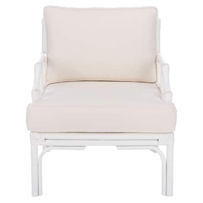 SAFAVIEH Kazumi Rattan Accent Chair - 27.6" W x 31.5" L x 31.5" H