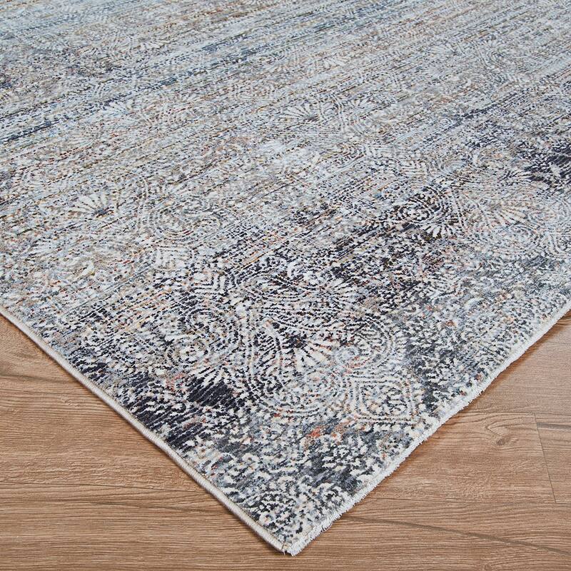Bridgeport Castel Beige-Black Area Rug