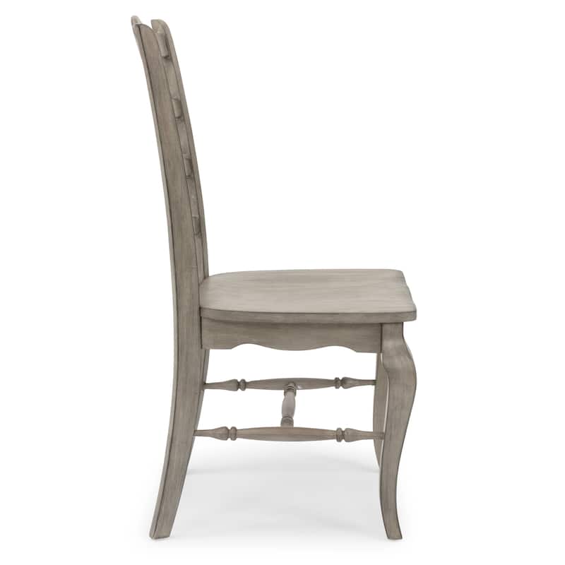 Homestyles Mountain Lodge Gray Wood 7 Piece Dining Set