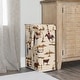 preview thumbnail 2 of 4, Sweet Jojo Designs Tan Brown Western Cowboy Boy Foldable Laundry Hamper with Handles Wild West Southern Country Horse Cow Animal