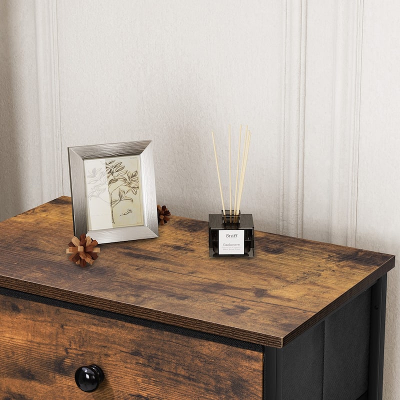 VredHom 8 Dresser Vertical Storage Tower Cabinet