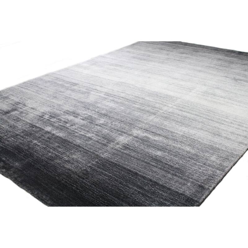 Bashian Hand Loomed Zabel Wool And Viscose Rug