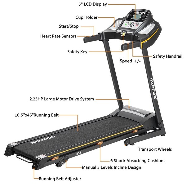 Merax treadmill manual Clearance
