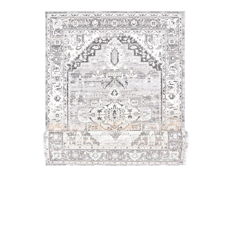 Bowman Classic Oriental Gray/Beige Area Rug