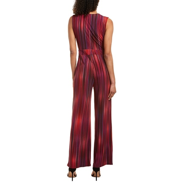 bcbgeneration red jumpsuit