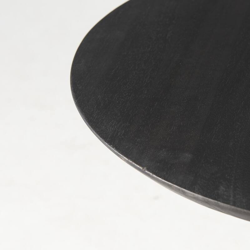 Pedestal Table with Detailing - 24" H x 20" W x 20" D