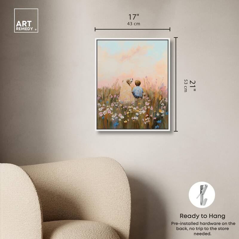 Sunset Companions Canvas by Art Remedy