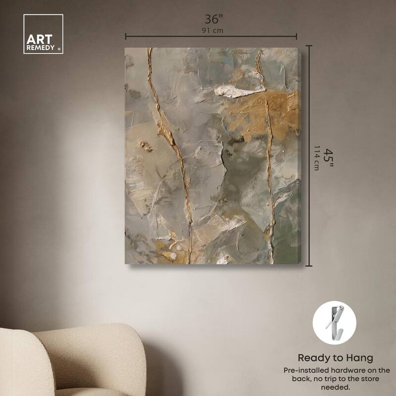 Gossamer Pathways II Canvas by Art Remedy, Gallery Wrapped