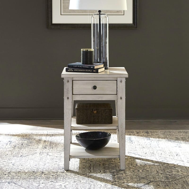 Liberty Furniture Lake House Cocktail Table, End Tables - Various Options - Chairside Table