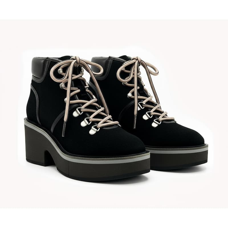 Clergerie Atlas Suede Lace Up Boot