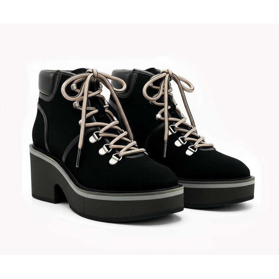Clergerie Atlas Suede Lace Up Boot
