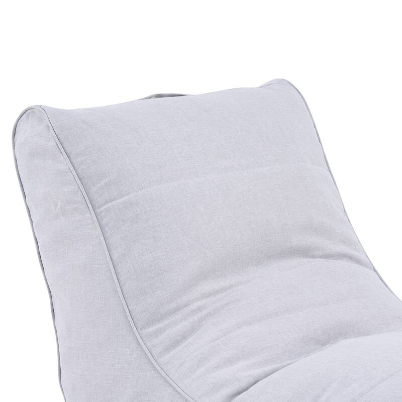 Christopher Knight Home - Ethel Casual Outdoor Upholstered Bean Bag Chair