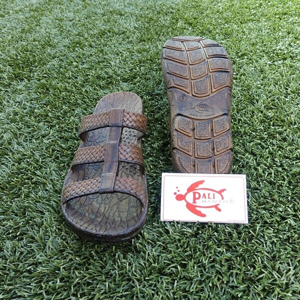 Pali Hawaii JAYA BROWN Sandals with Certificate of Authenticity