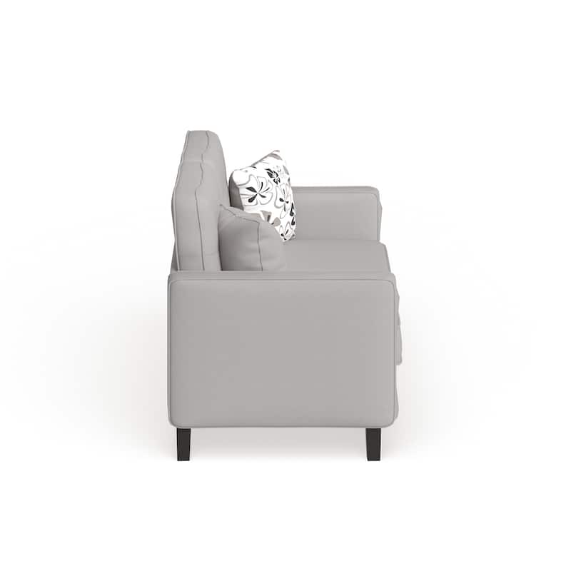 Mid-century Fabric Loveseat