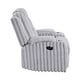 preview thumbnail 24 of 35, Brynda Corduroy 3-Piece Manual Double Reclining Sofa Sets
