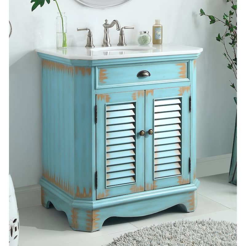 Benton Collection 32" Romeo Single Sink Bathroom Vanity