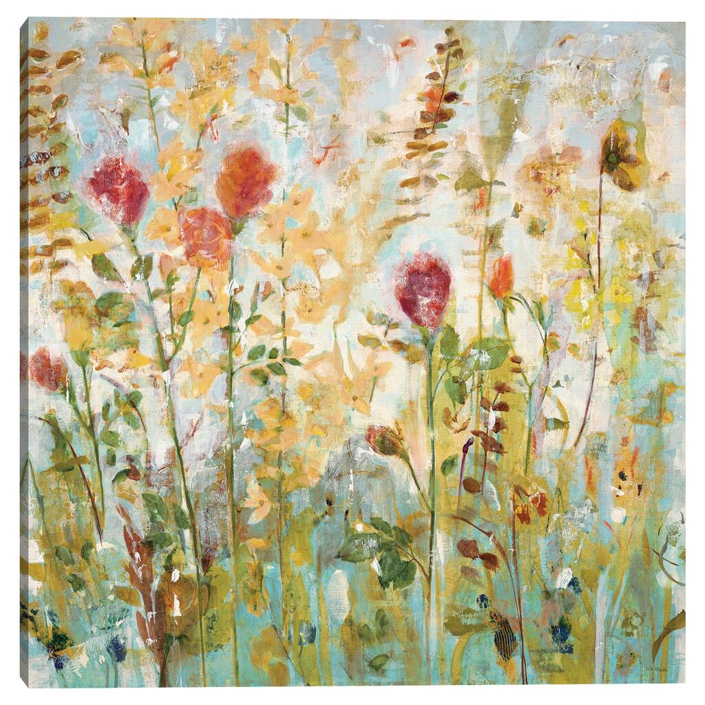 Wildflower Garden by Jill Martin Canvas Art Print