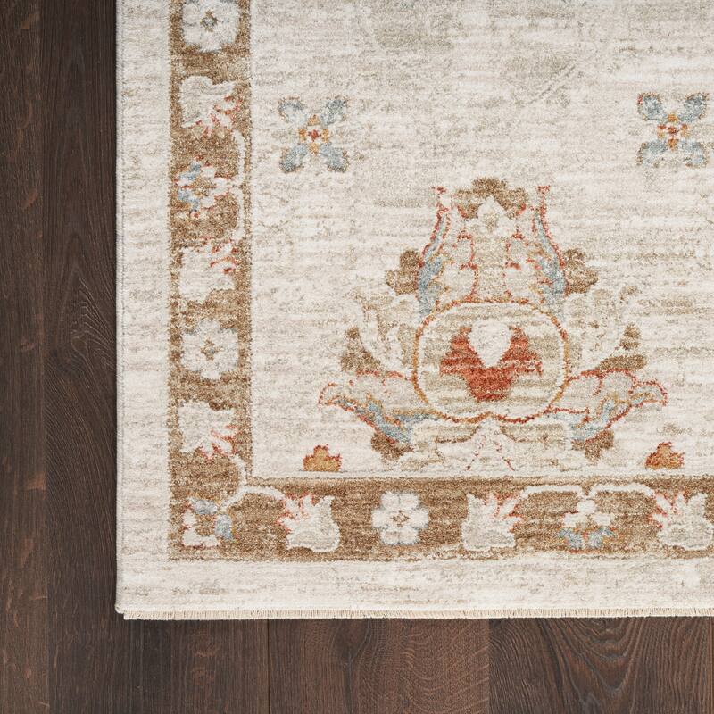 Nourison Asher Bordered Area Rug