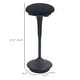 preview thumbnail 11 of 10, HOMCOM Backless Wobble Stool Chair, Standing Desk Chair, Adjustable Active Ergonomic Learning Stool for Office Desks