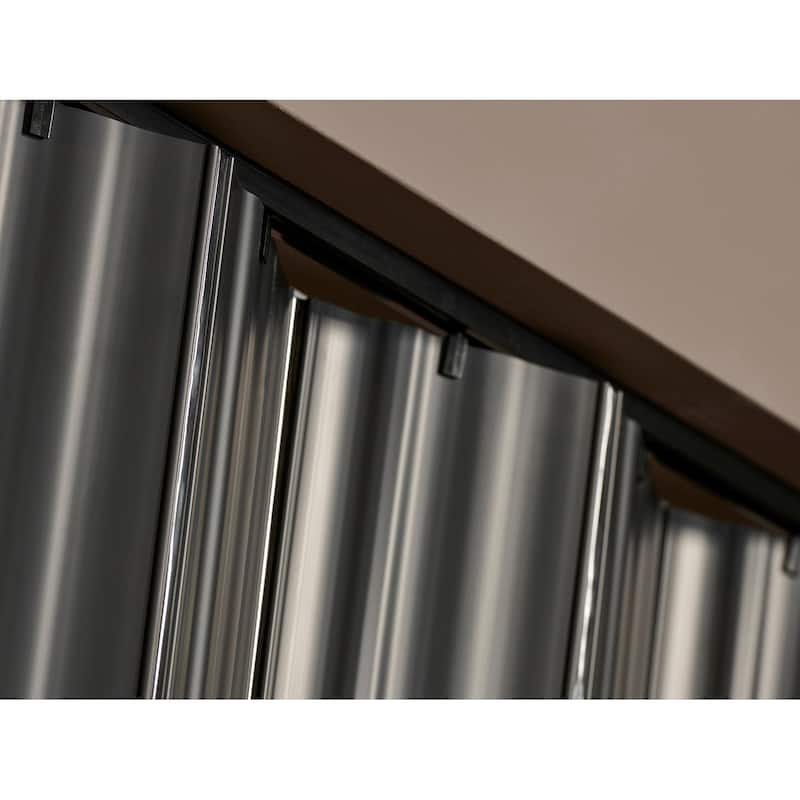 Spectrum Dunes Black PVC 36-inch Folding Door