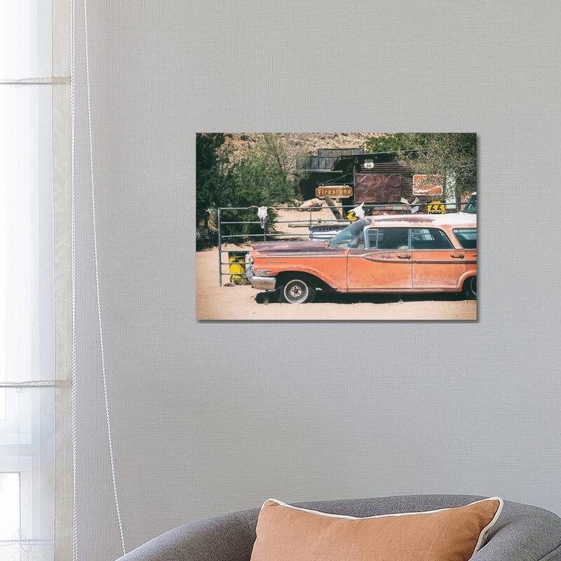 iCanvas "American West - Us 66" by Philippe Hugonnard Canvas Print - 18x26x1.5