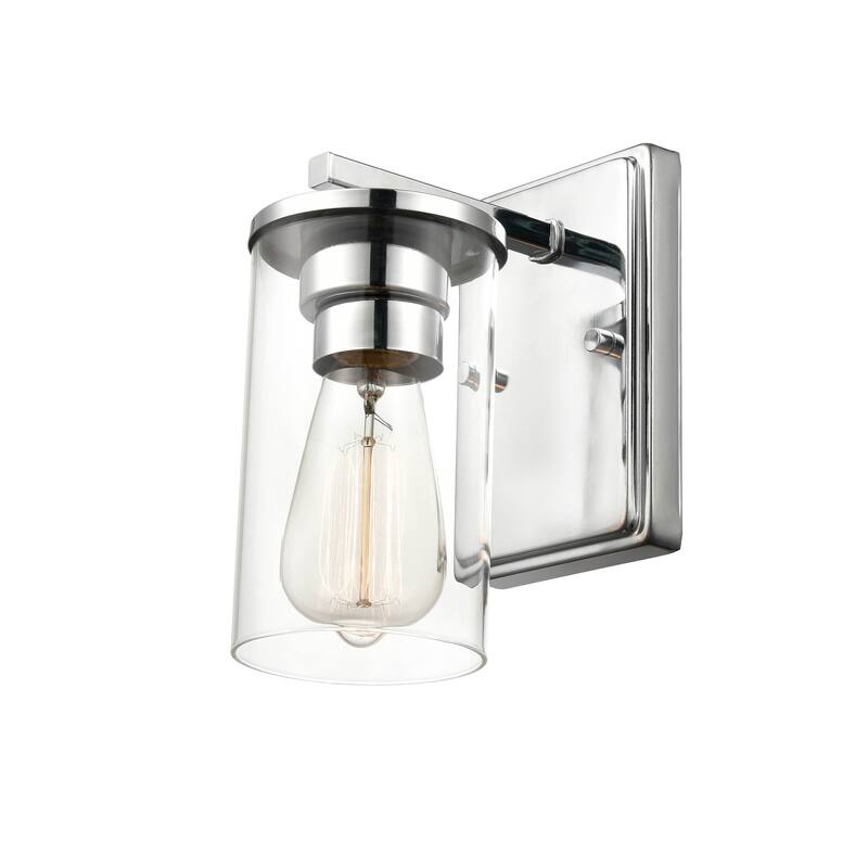 Millennium Lighting Verlana 1-Light Wall Sconce in Multiple Finishes with a Clear Glass Shade