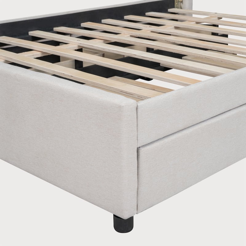 Full Size Bed with Twin Size Trundle