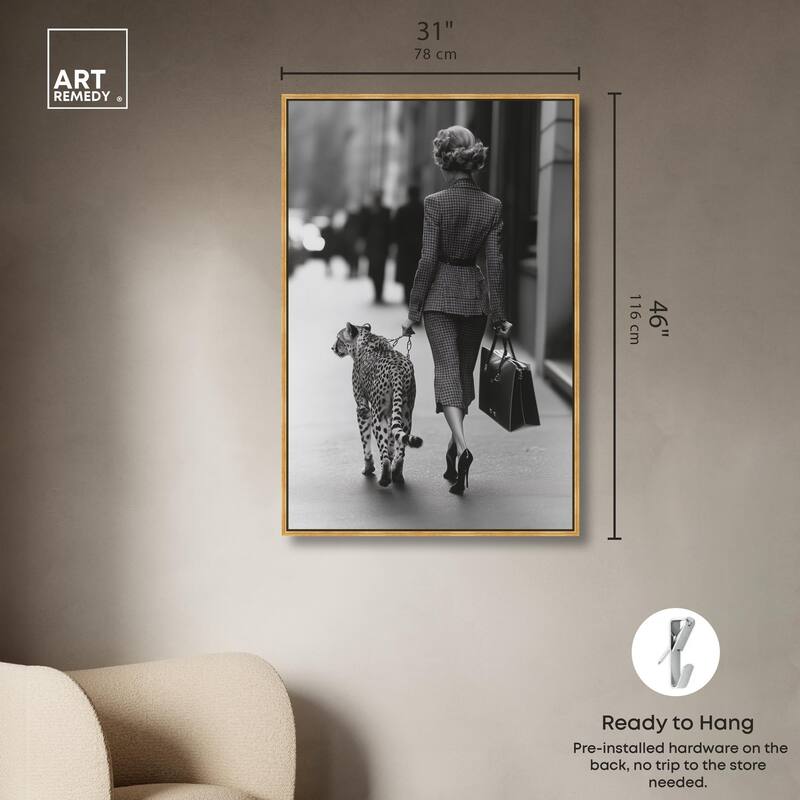 With Luxury Canvas by Art Remedy