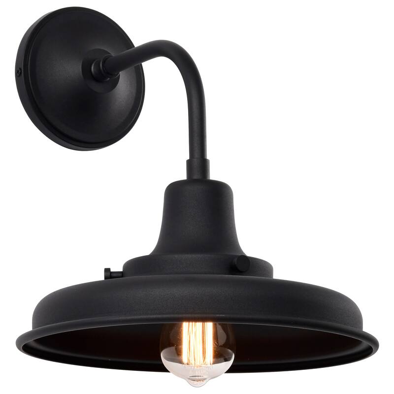 Morris Medium Outdoor Lantern Black Finish