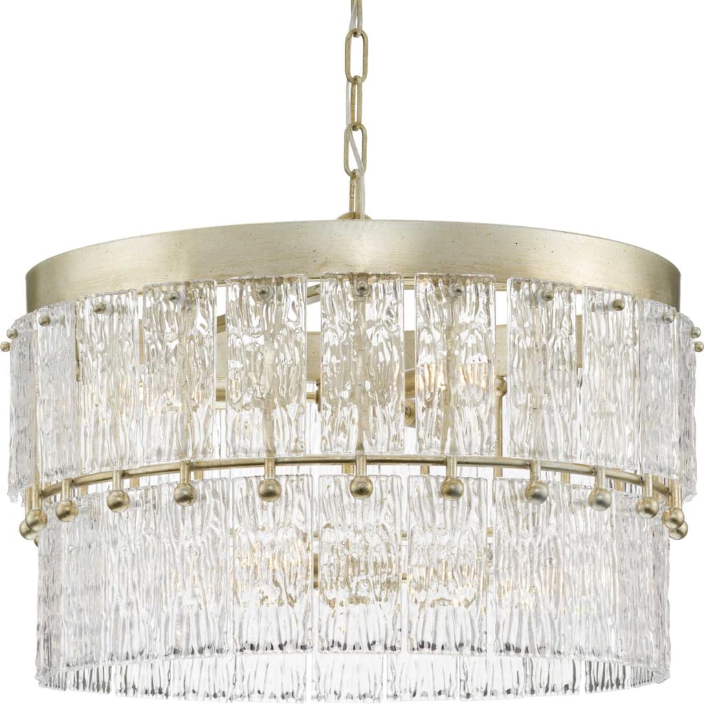 Progress Lighting P400367 Chevall 6 Light 25" Wide Ring Chandelier