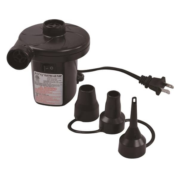 AC Handheld Electric Powered Inflate and Deflate Air Pump For Inflatables Overstock 18871338