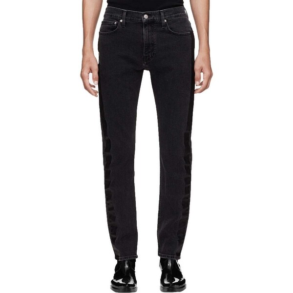 calvin klein black jeans mens